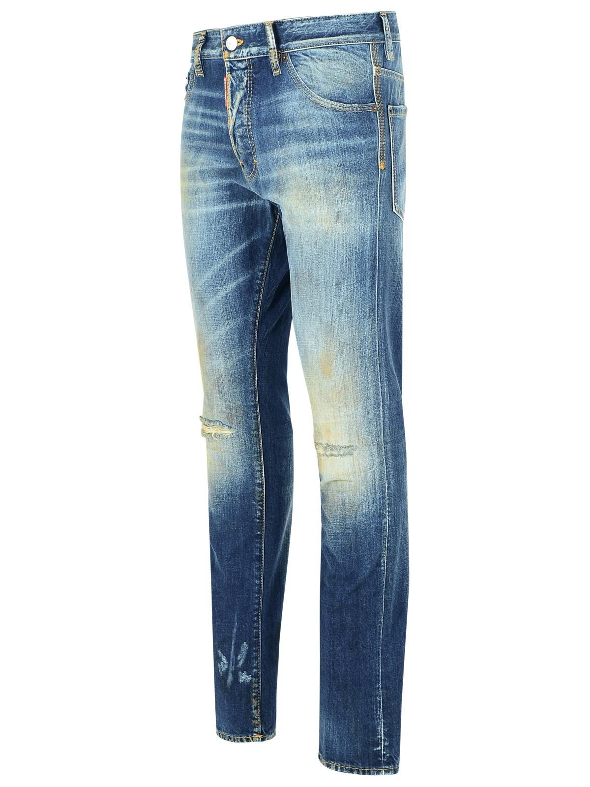 Dsquared2 Blue Cotton Jeans Men - 2