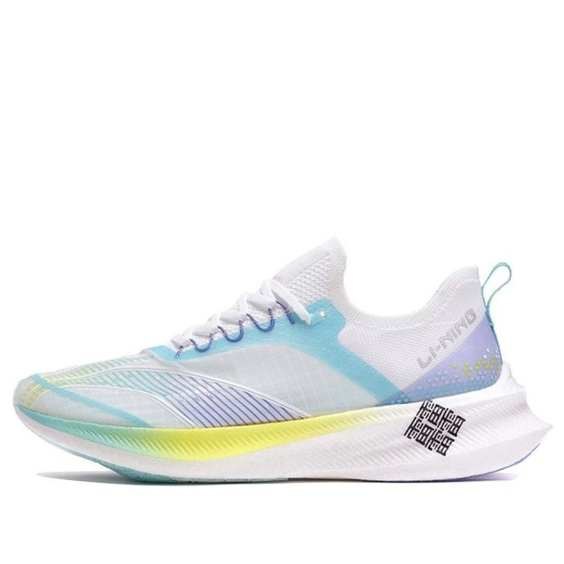Li-Ning FeiDian Challenger '화이트 블루 퍼플'ARMR011-1 - 1