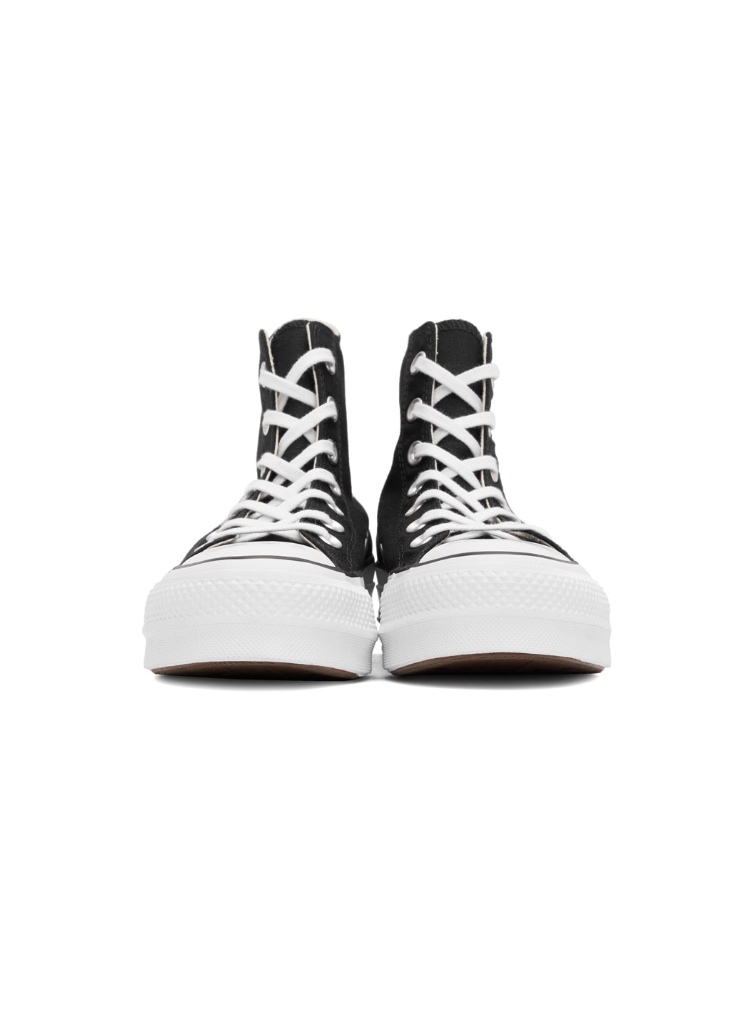 Black Chuck Taylor All Star Lift Platform High Sneakers - 2