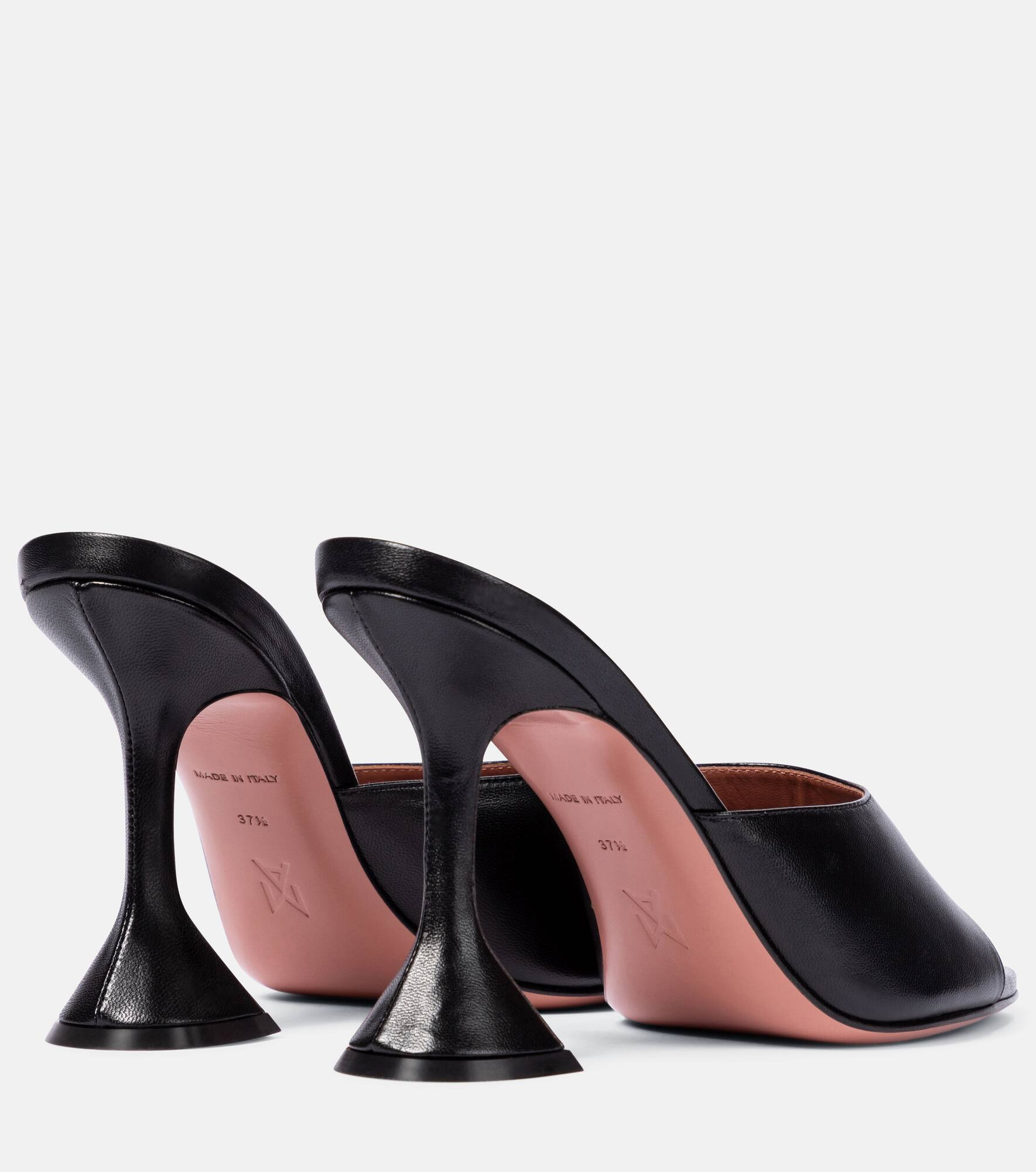 Lupita leather mules - 2