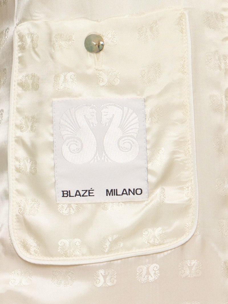 Feral viscose blend satin vest - 6