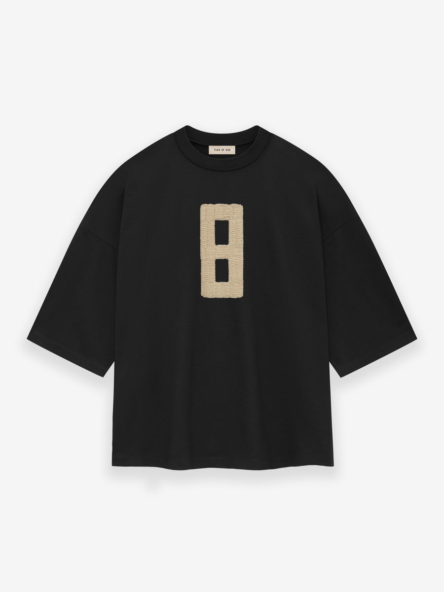 Embroidered 8 Milano Tee - 1