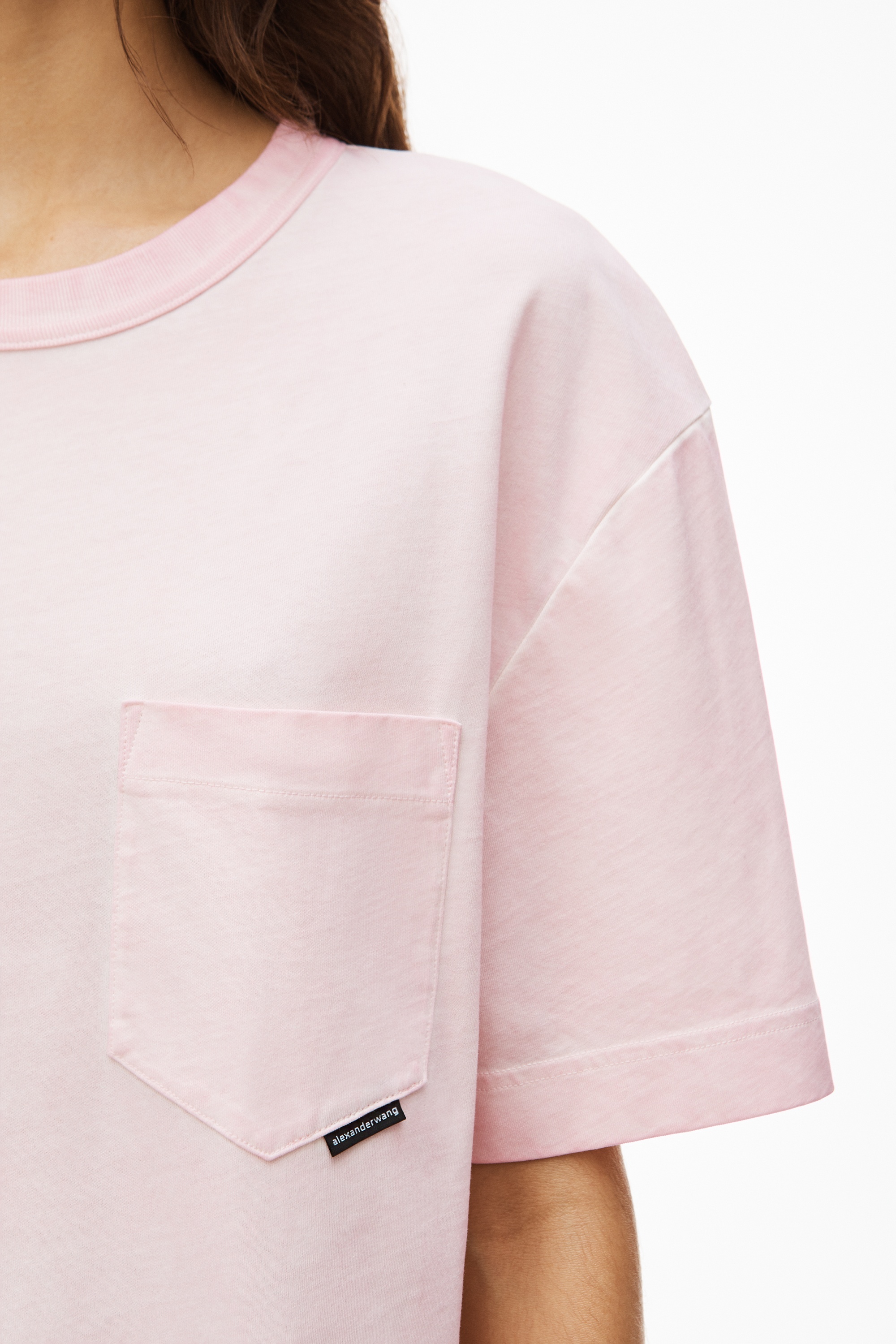 POCKET TEE IN HIGH TWIST JERSEY - 5