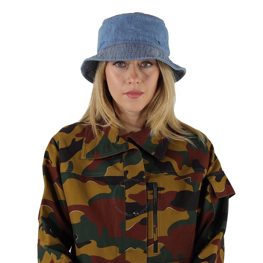 Maison Michel Ladies Denim Blue Jason Bucket Hat - 2