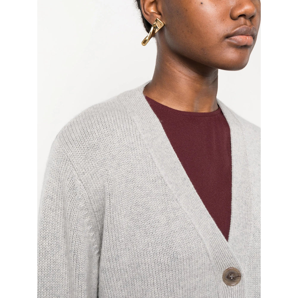Lisa Yang Grey Knitwear - Cardigans Women - 2
