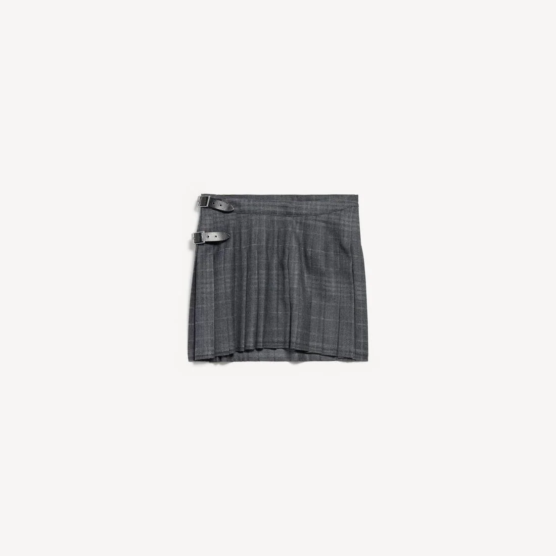 Women's Pleated 미니 스커트 - 1
