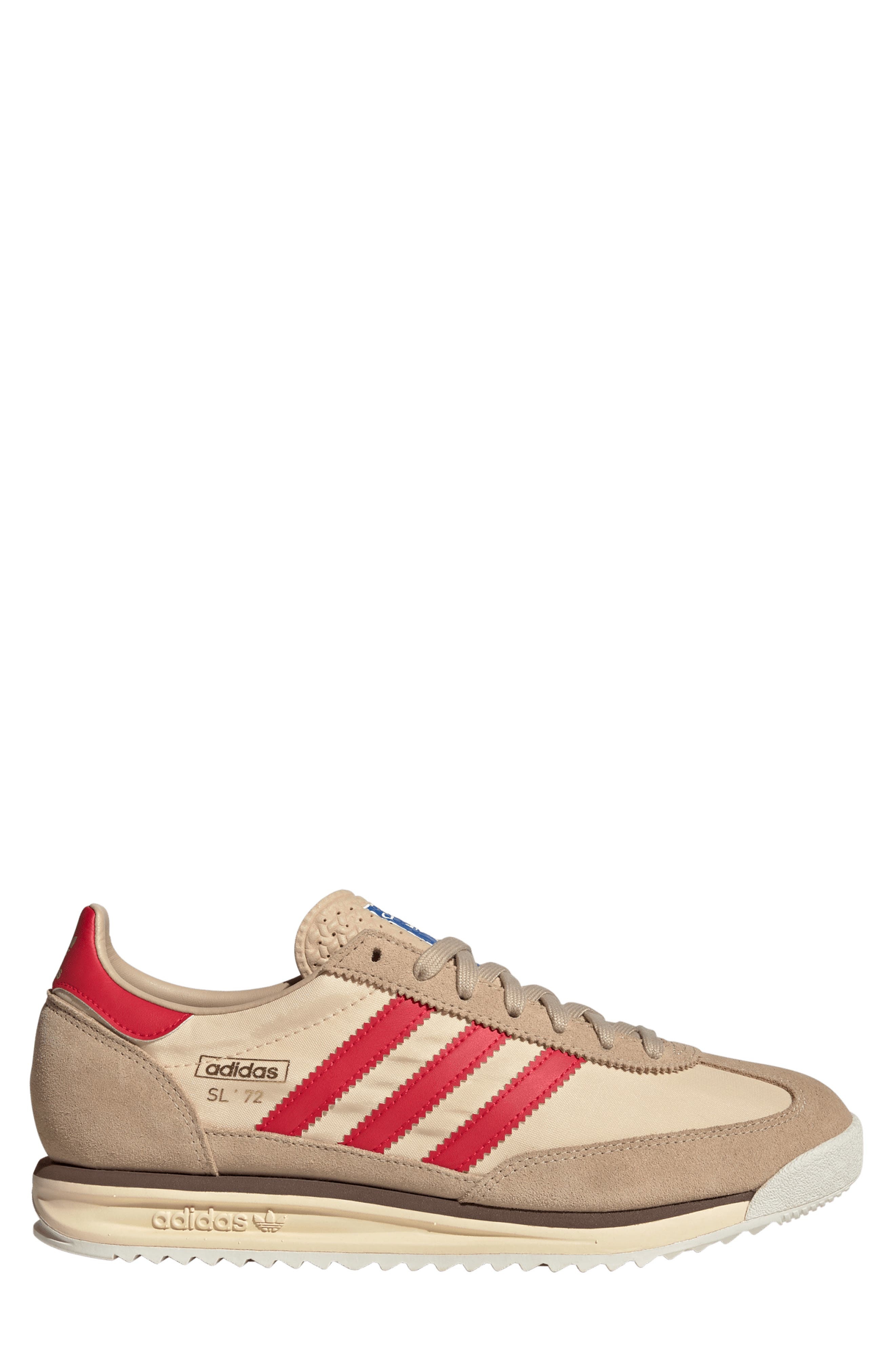 adidas Gender Inclusive SL 72 RS Sneaker in Beige/Pure Ruby/Sand at Nordstrom - 3