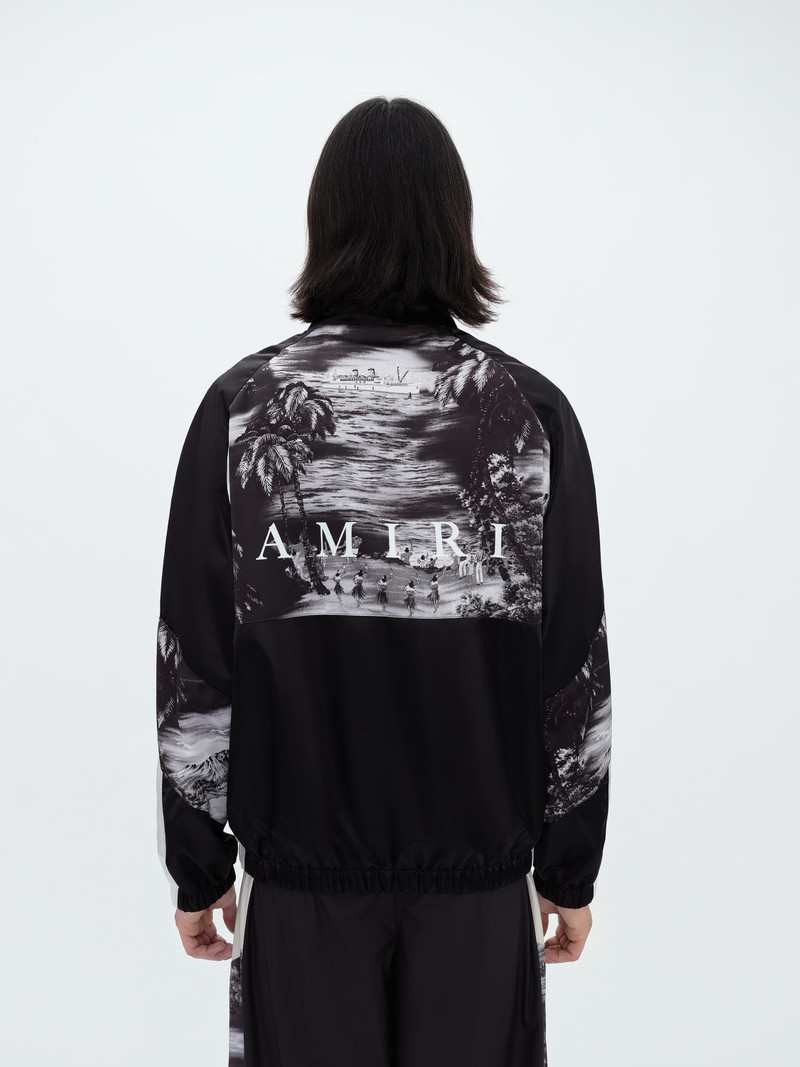 HAWAIIAN PRINT TRACK JACKET 4