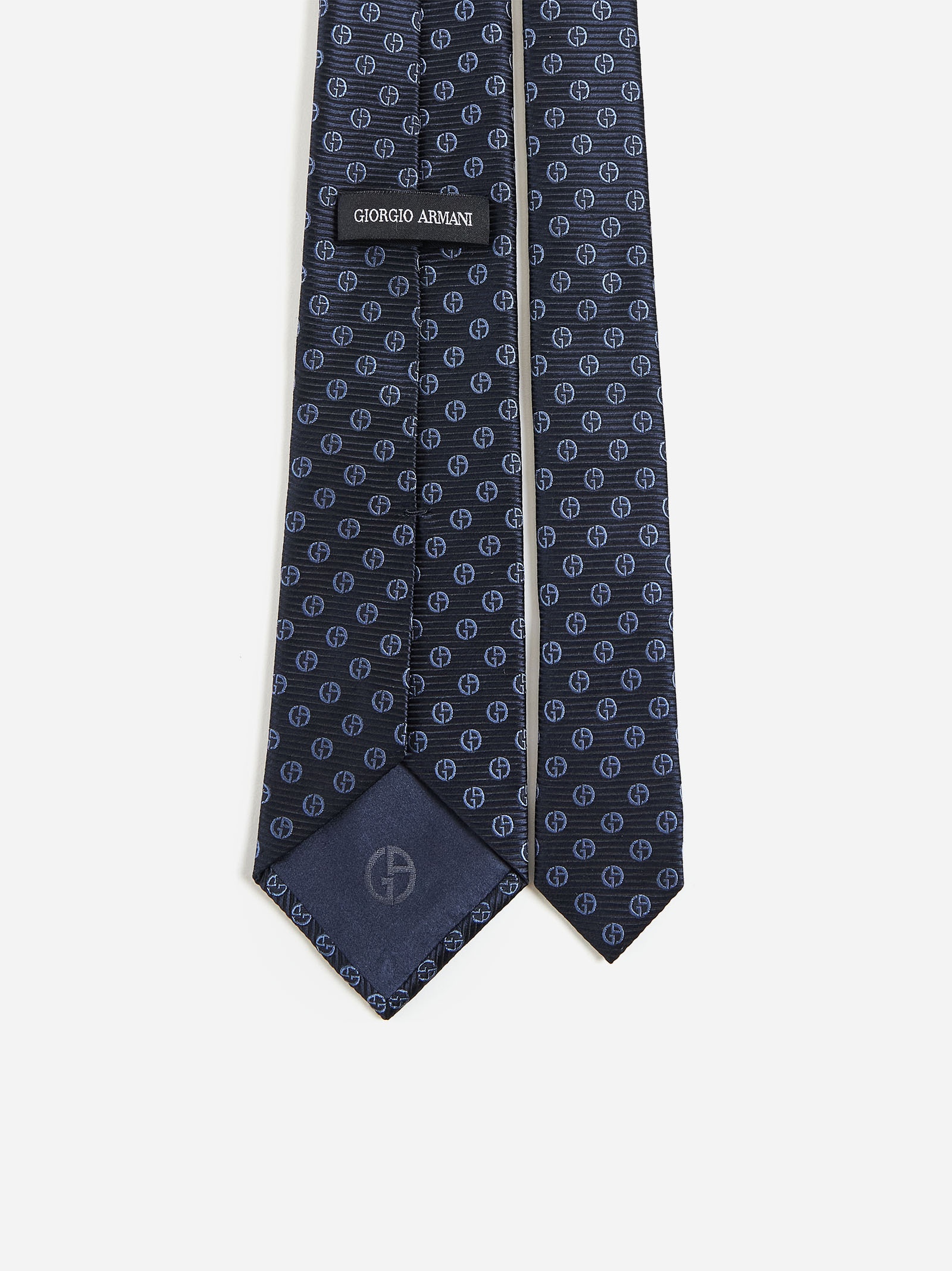 Logo silk tie - 2