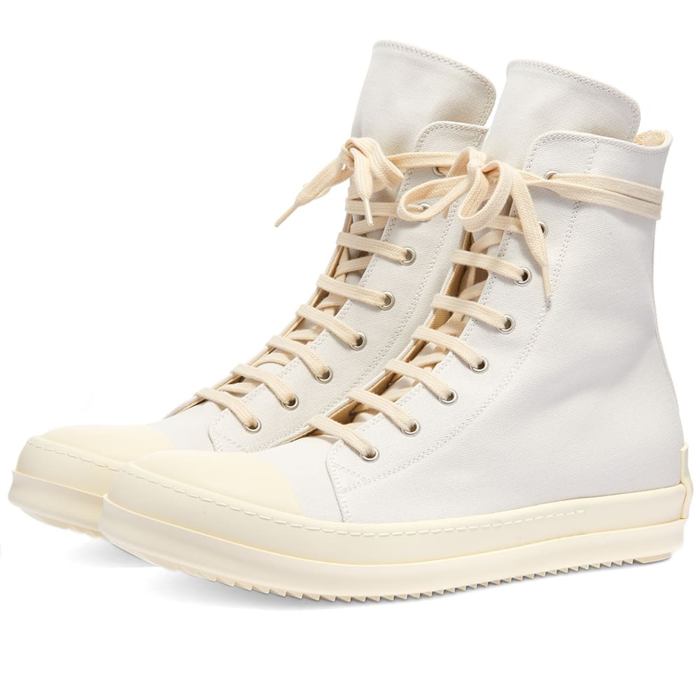 Rick Owens DRKSHDW Twill Hi Sneaker - 1