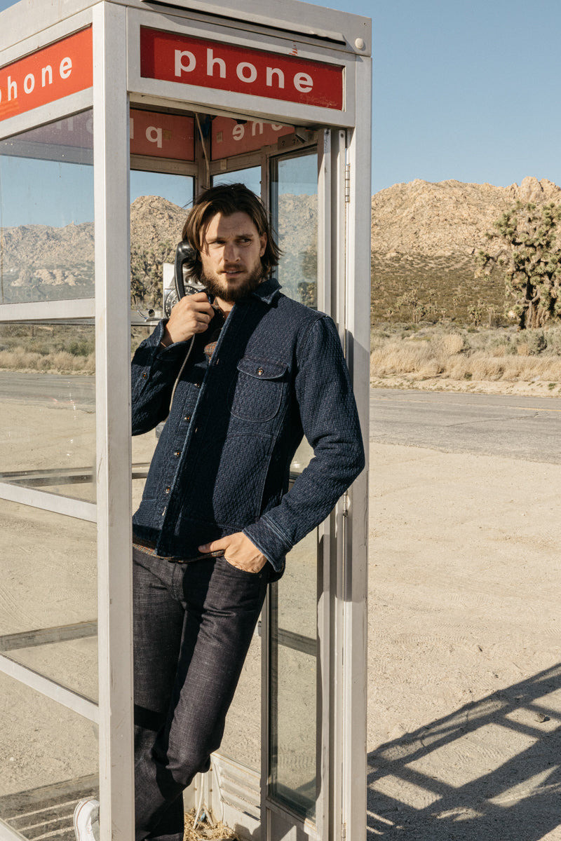 The Anvil Quilt Denim - Dark Indigo 6