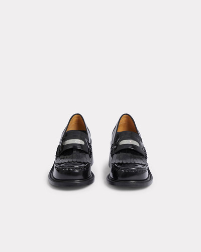 KENZO KENZOSMILE heeled leather loafers outlook