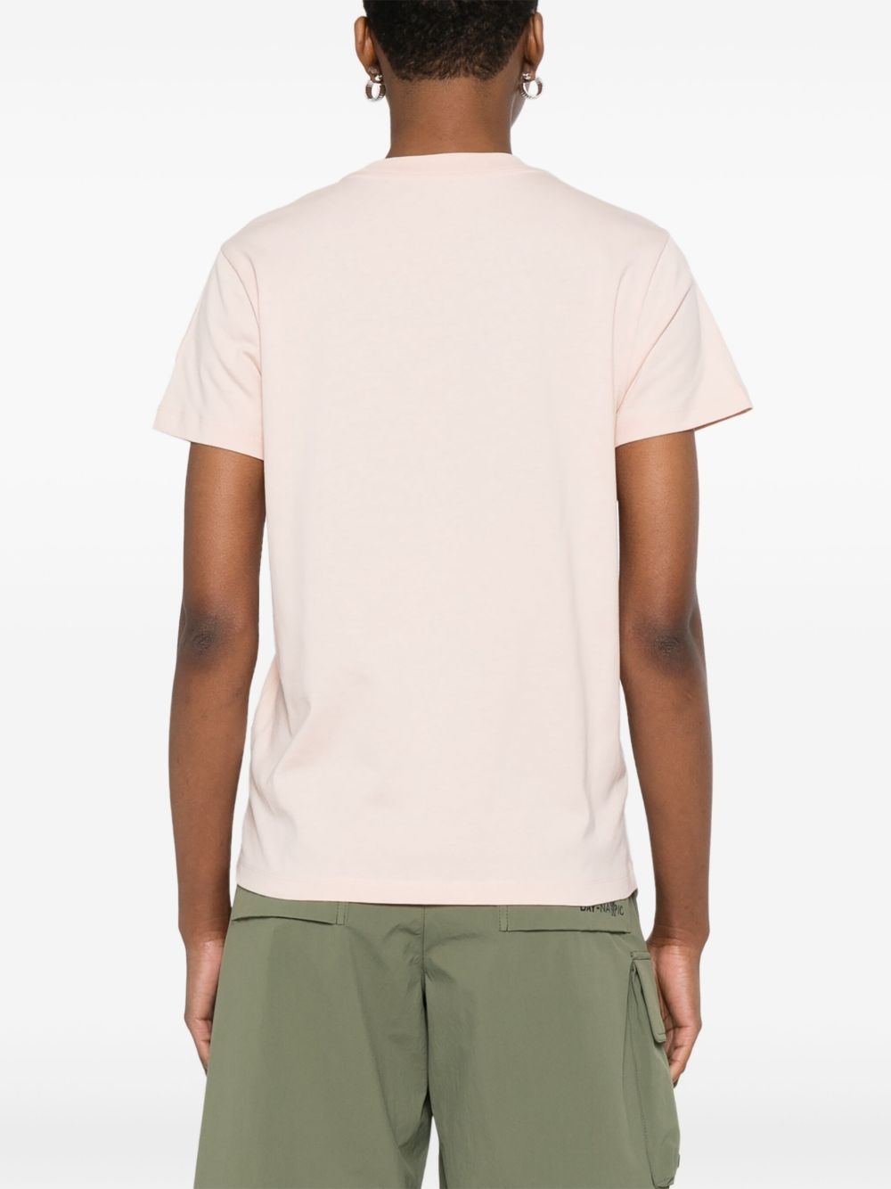 logo-embroidered T-shirt - 4