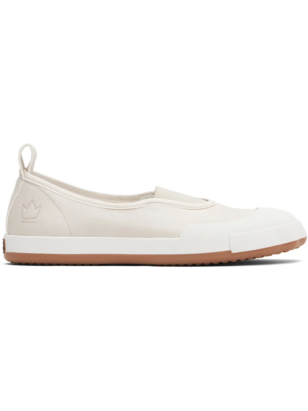 White Animal PE Sneakers - 1