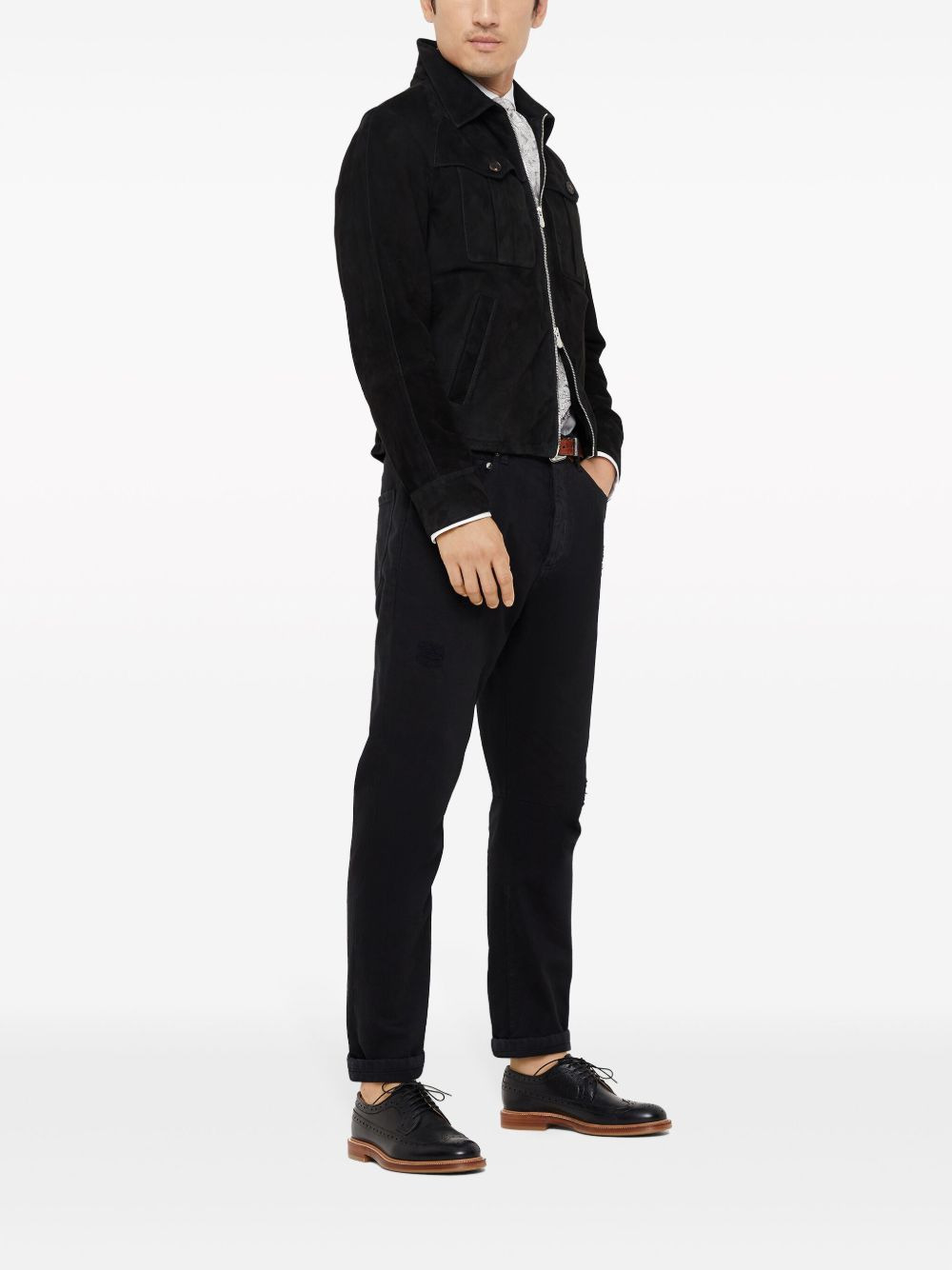 long-sleeve cotton shirt - 2