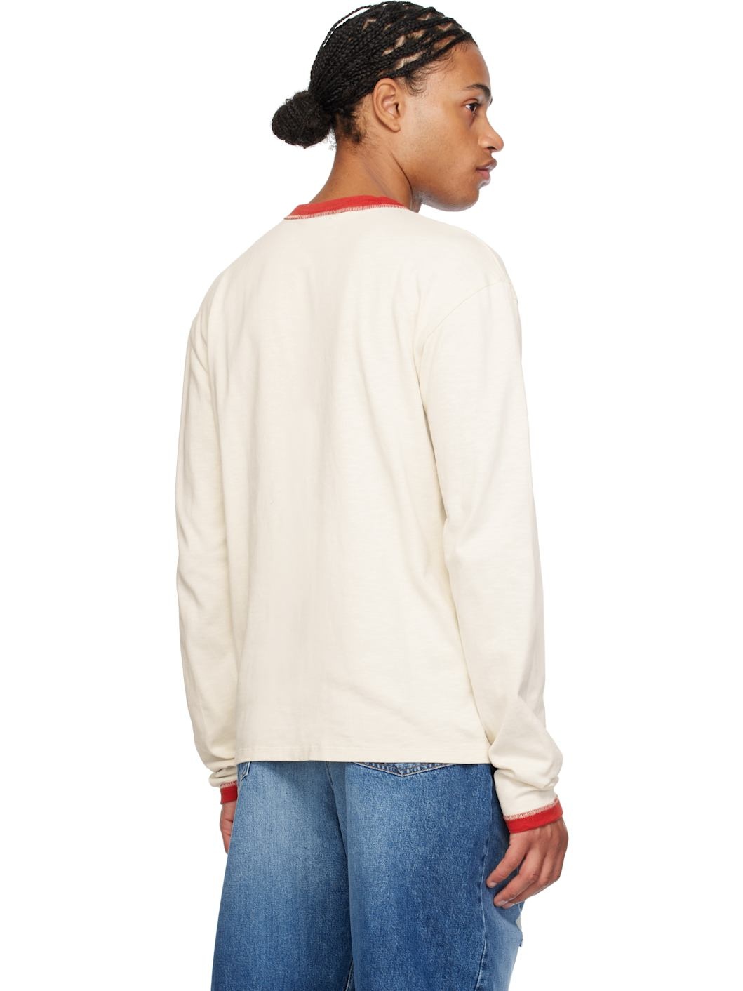 Off-White Cotton Flame T-shirt - 3