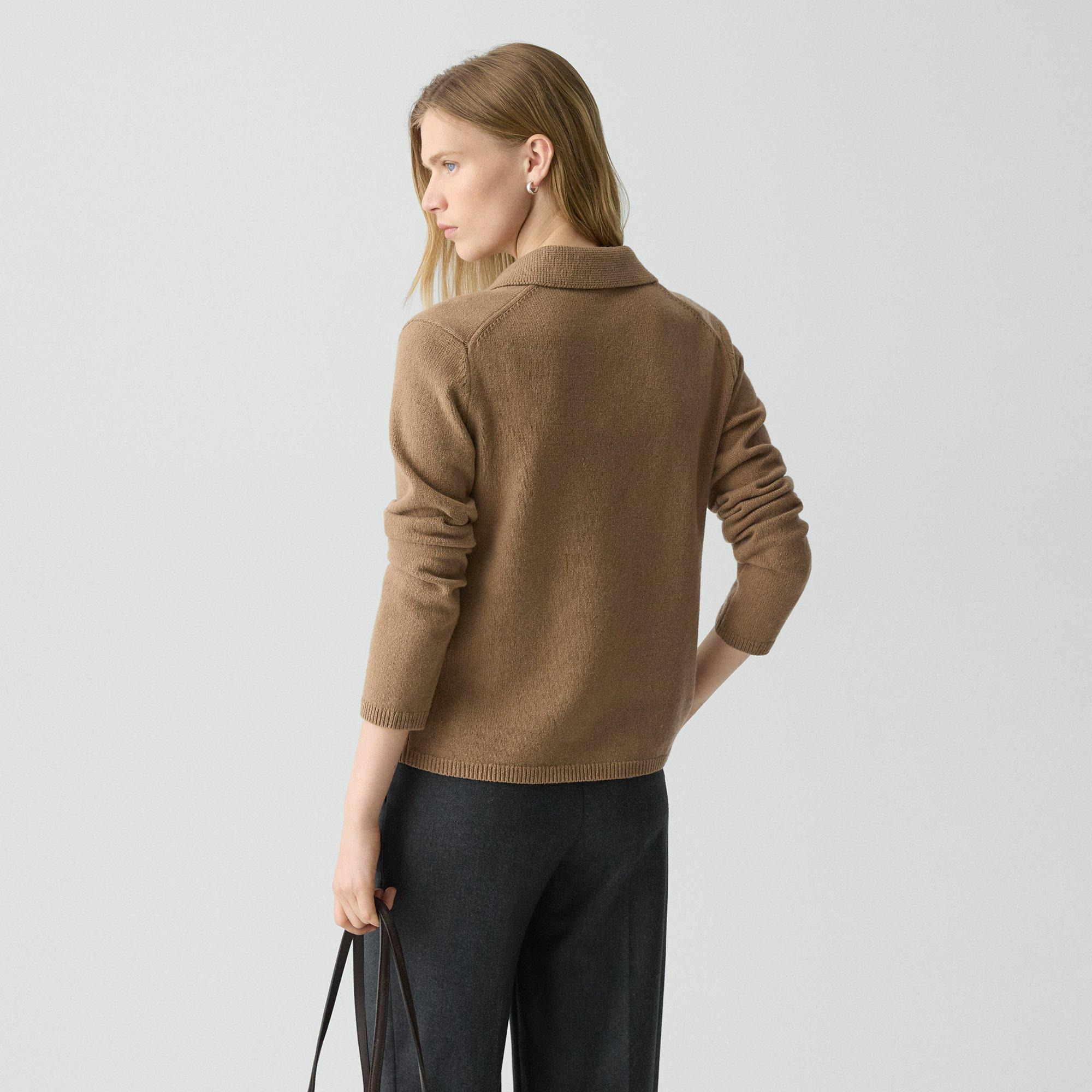 Relaxed Shirt in Recycled Cashmere - 4