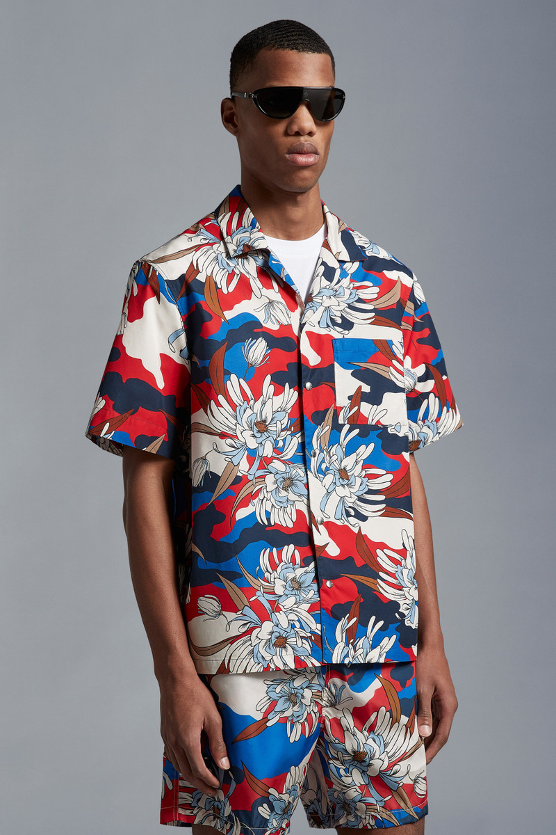 Moncler Printed Cotton Shirt outlook