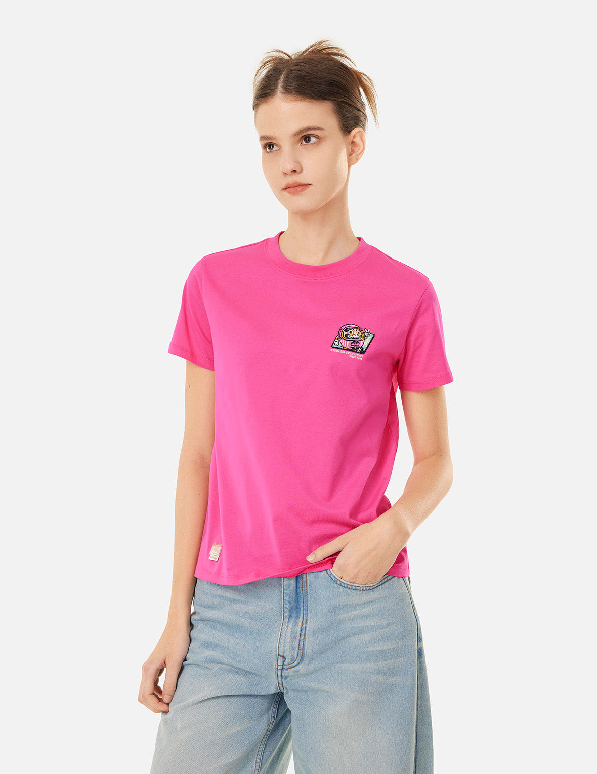 DARUMA EMBROIDERY REGULAR FIT T-SHIRT - 5