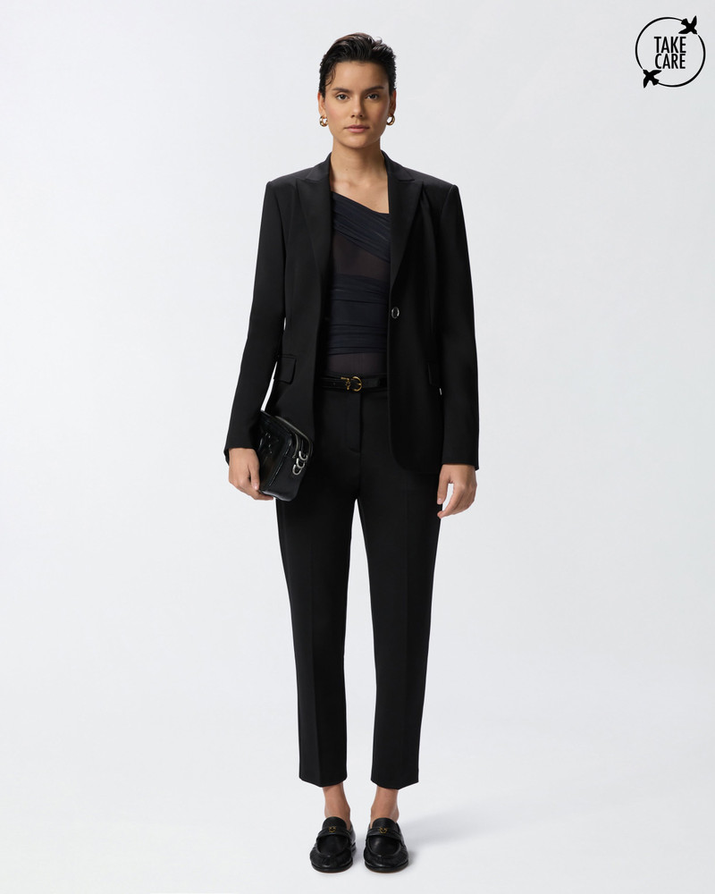 MILANO-KNIT CIGARETTE TROUSERS 3