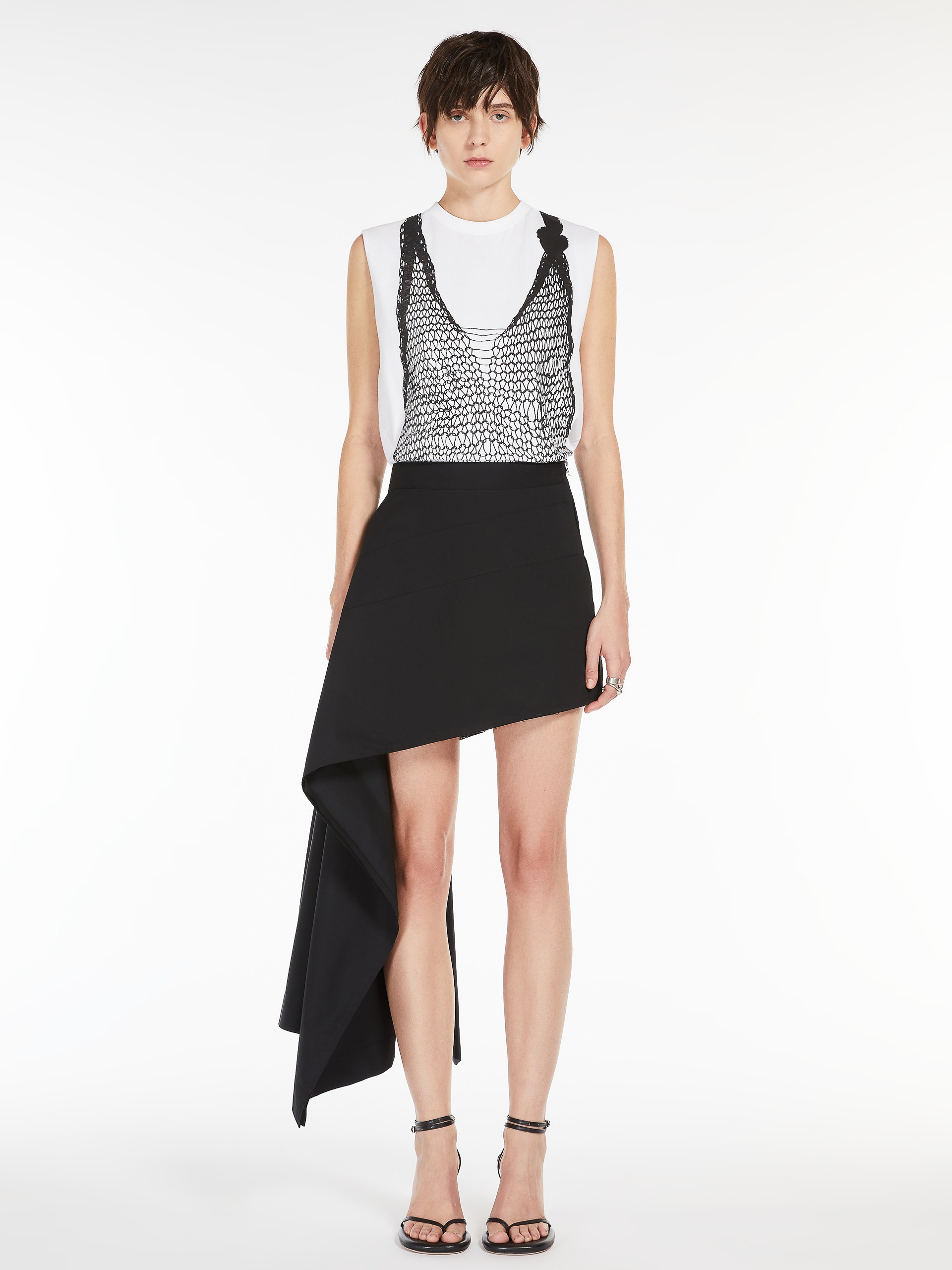 KARTAL Short asymmetrical skirt - 2