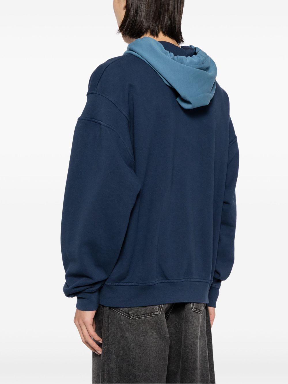 cotton hooded sweatshirt - 4
