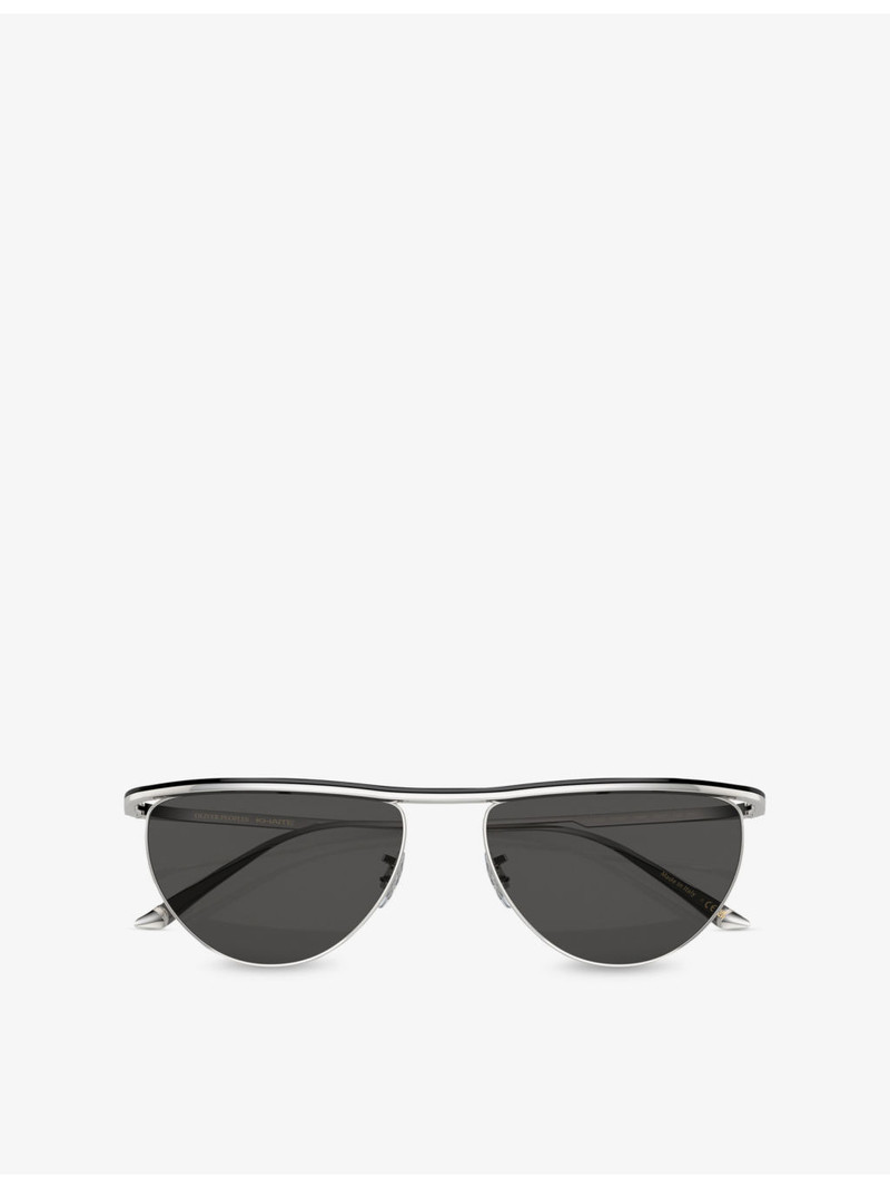 OV1342S 1984C Round-Frame Metal Sunglasses 4