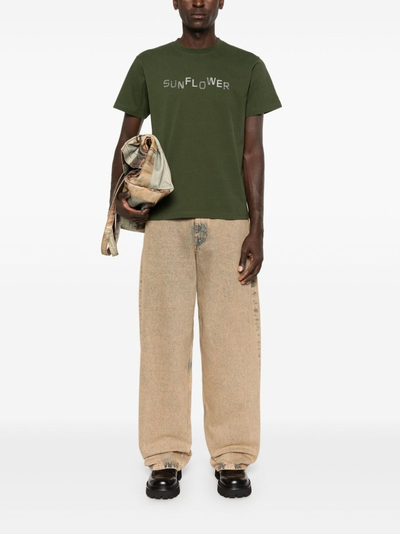 SUNFLOWER Easy Overdyed T-shirt outlook