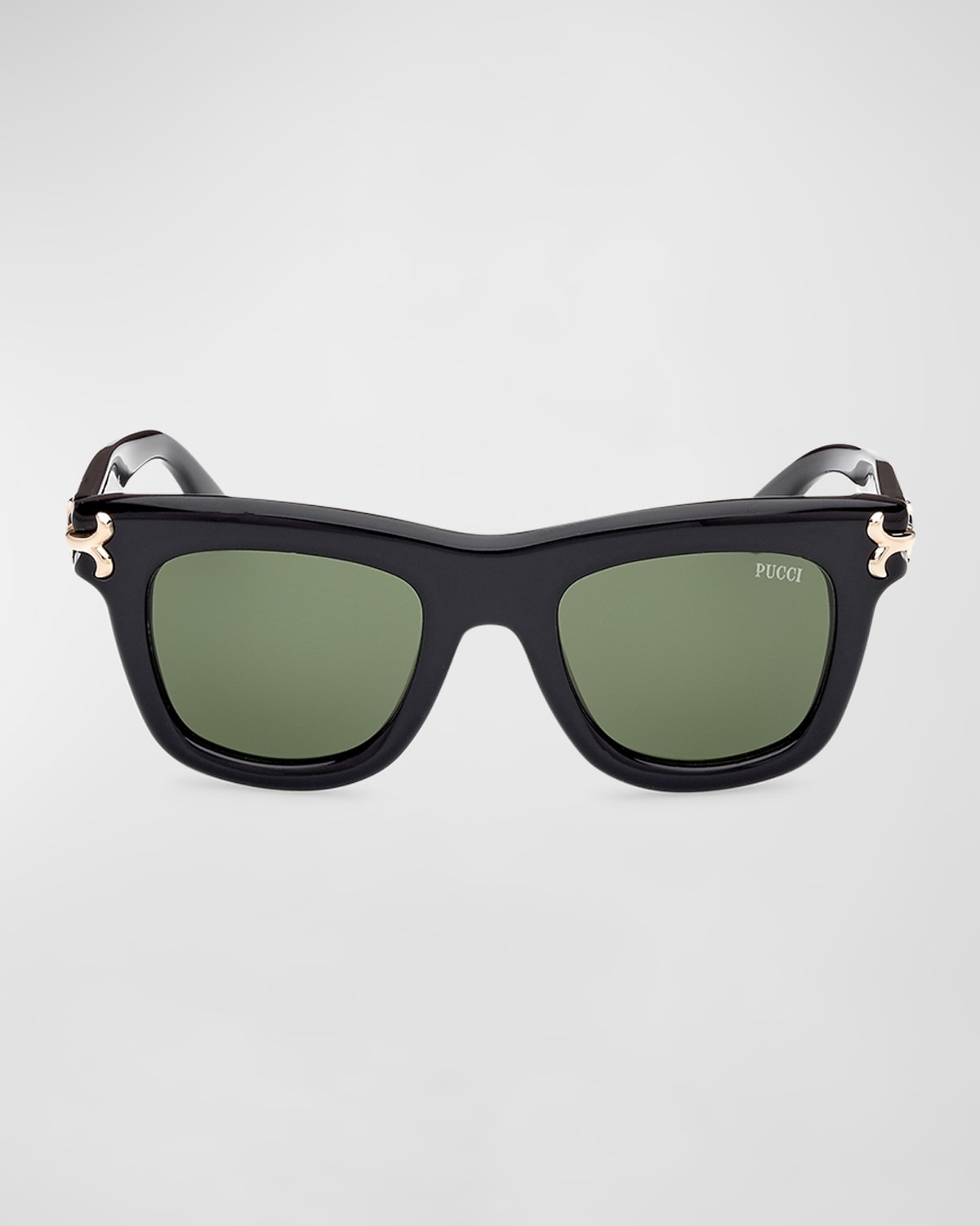 Logo Acetate Square Sunglasses - 3