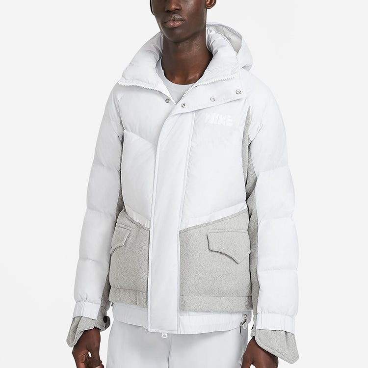 Nike x sacai Parka 'Pure Platinum' CT3269-043 - 3