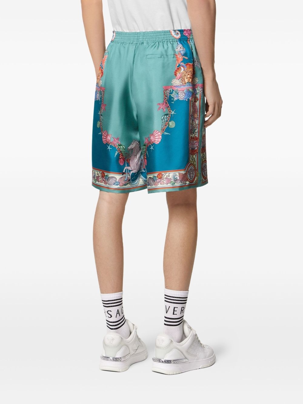 Coral Theatre-print shorts - 4