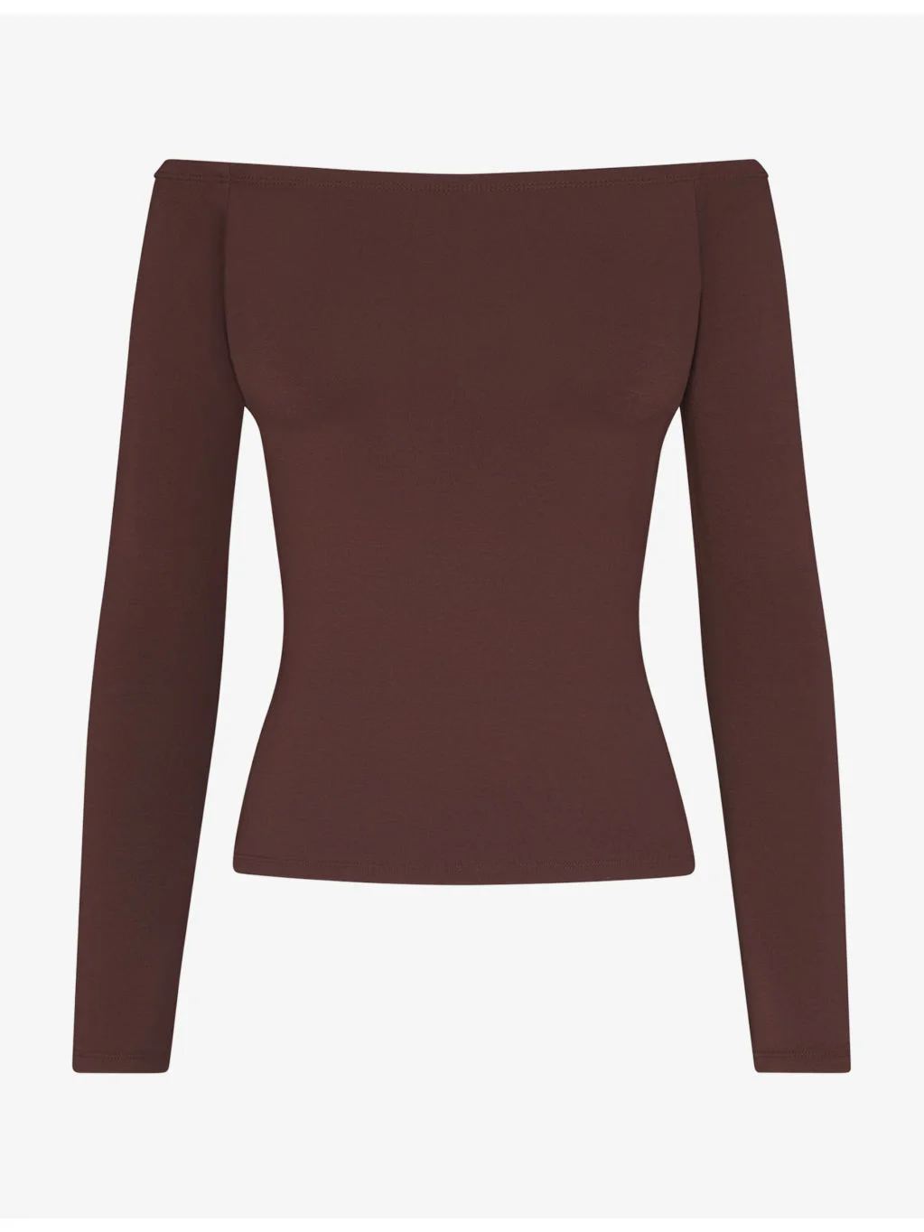 Smooth Layers Off-The-Shoulder Top - 1