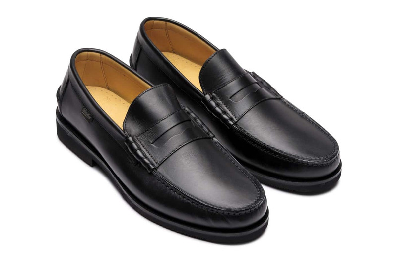 Brighton Black Silk - Rubber Sole 2