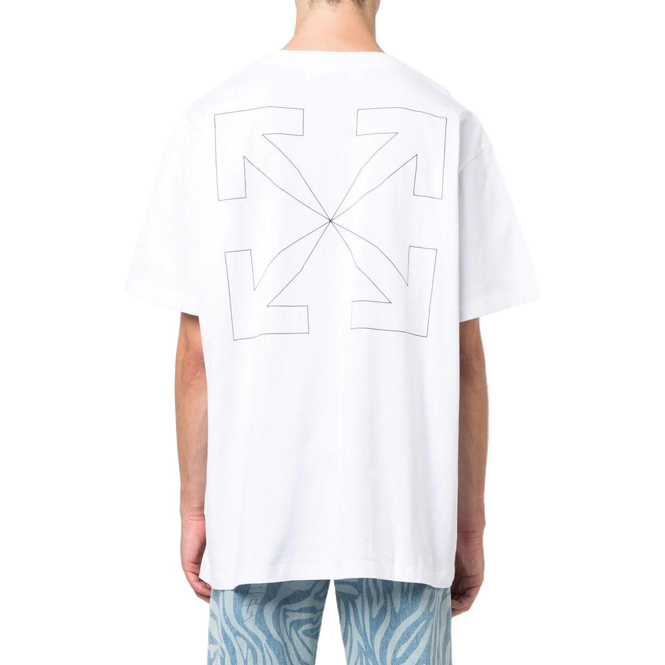Off-White FW22 LogoT OMAA038C99JER0080110 - 3