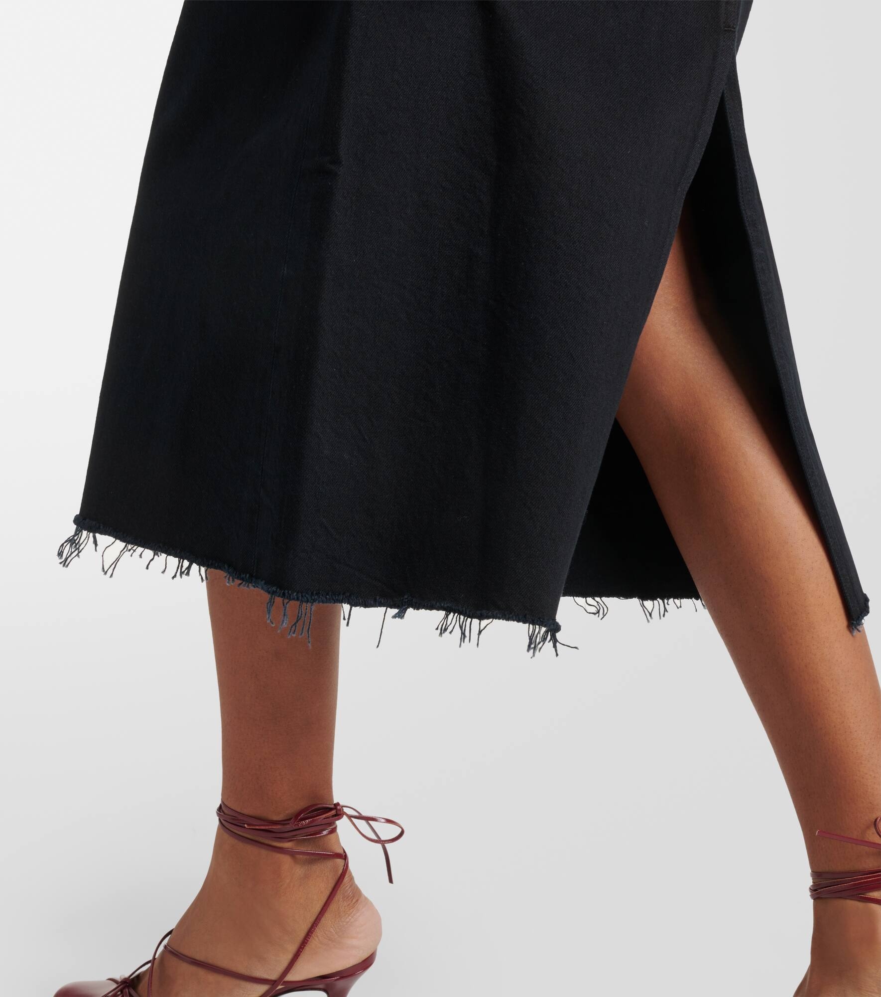 Della denim midi skirt - 4