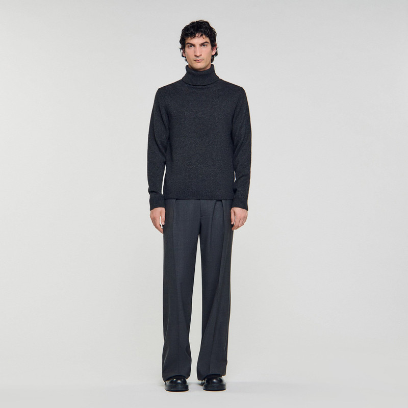 Sandro WOOL AND CASHMERE TURTLENECK outlook