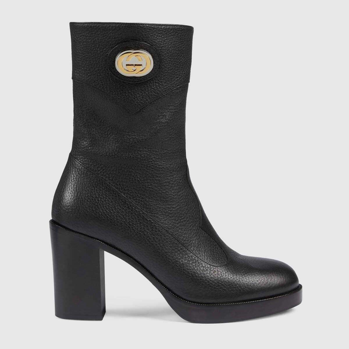 Women's ankle boot with Interlocking G - 1