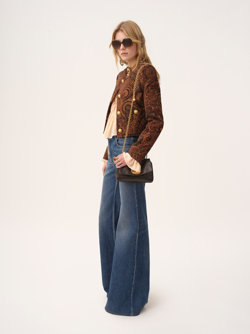 Chloé HIGH-RISE FLARE JEANS IN DENIM outlook