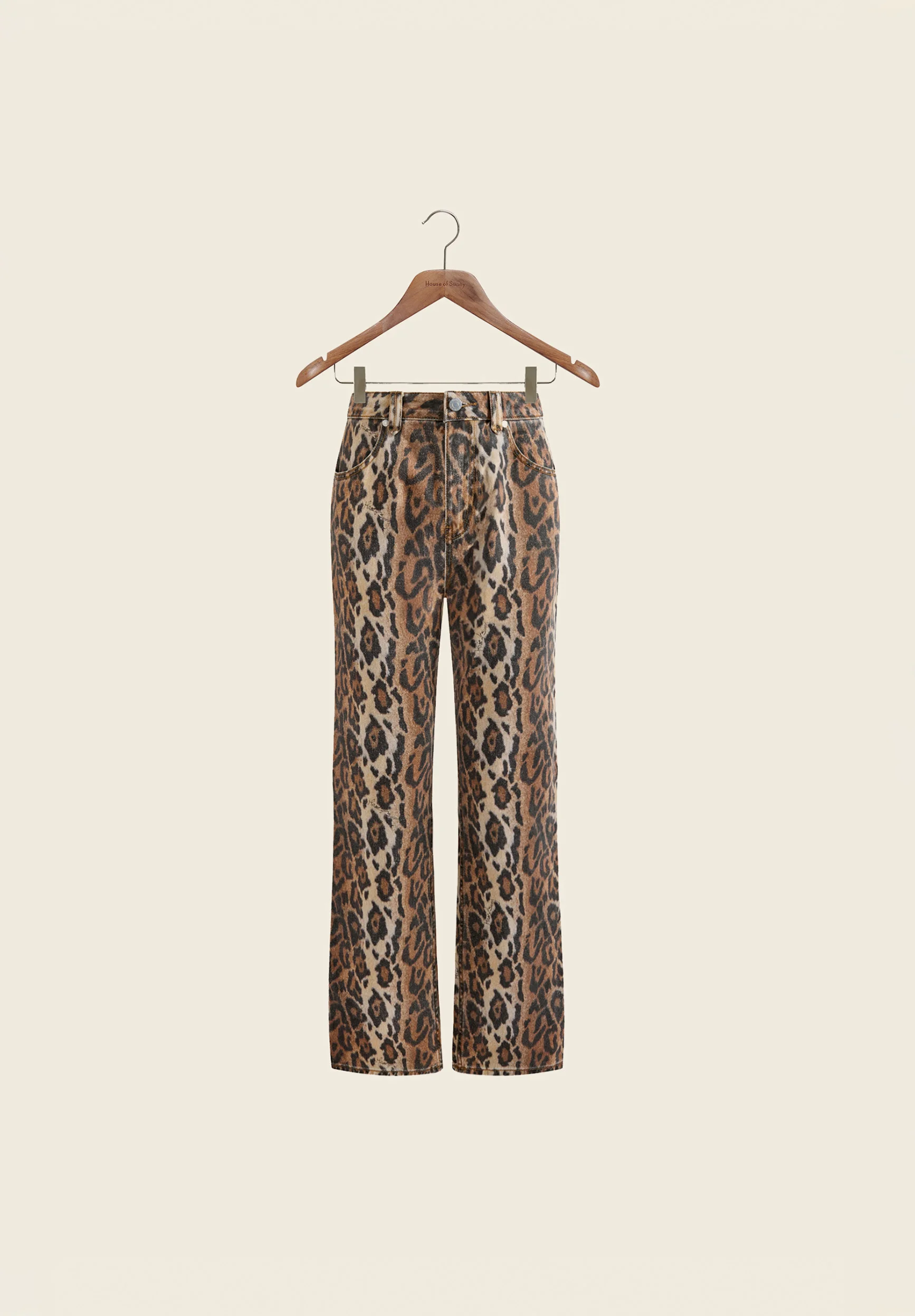 LEOPARD JESSIE DENIM - 1