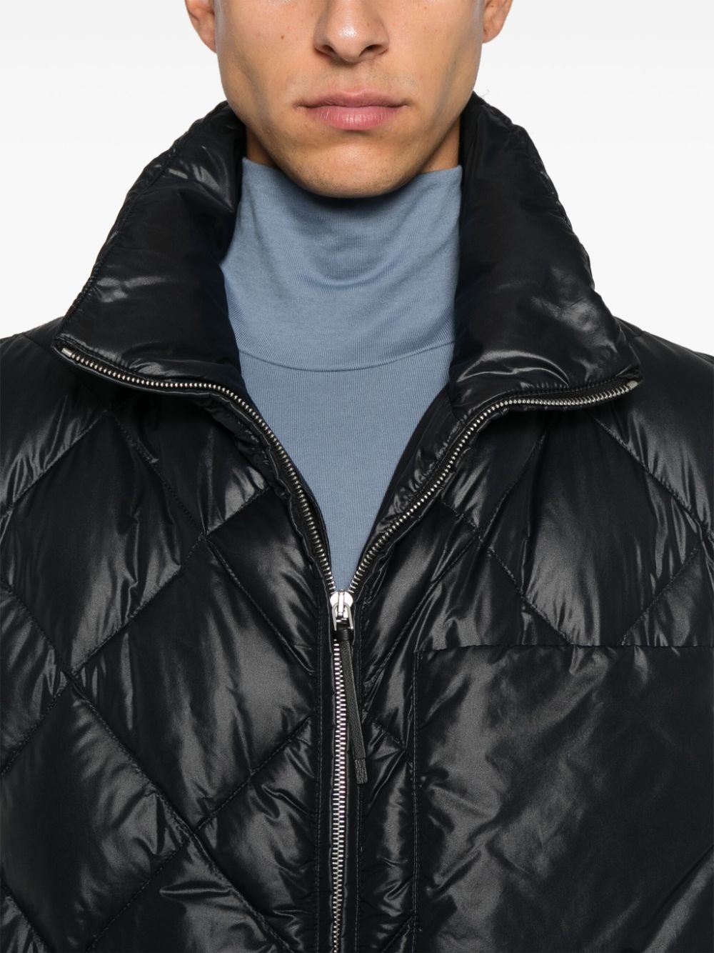 quilted gilet - 5