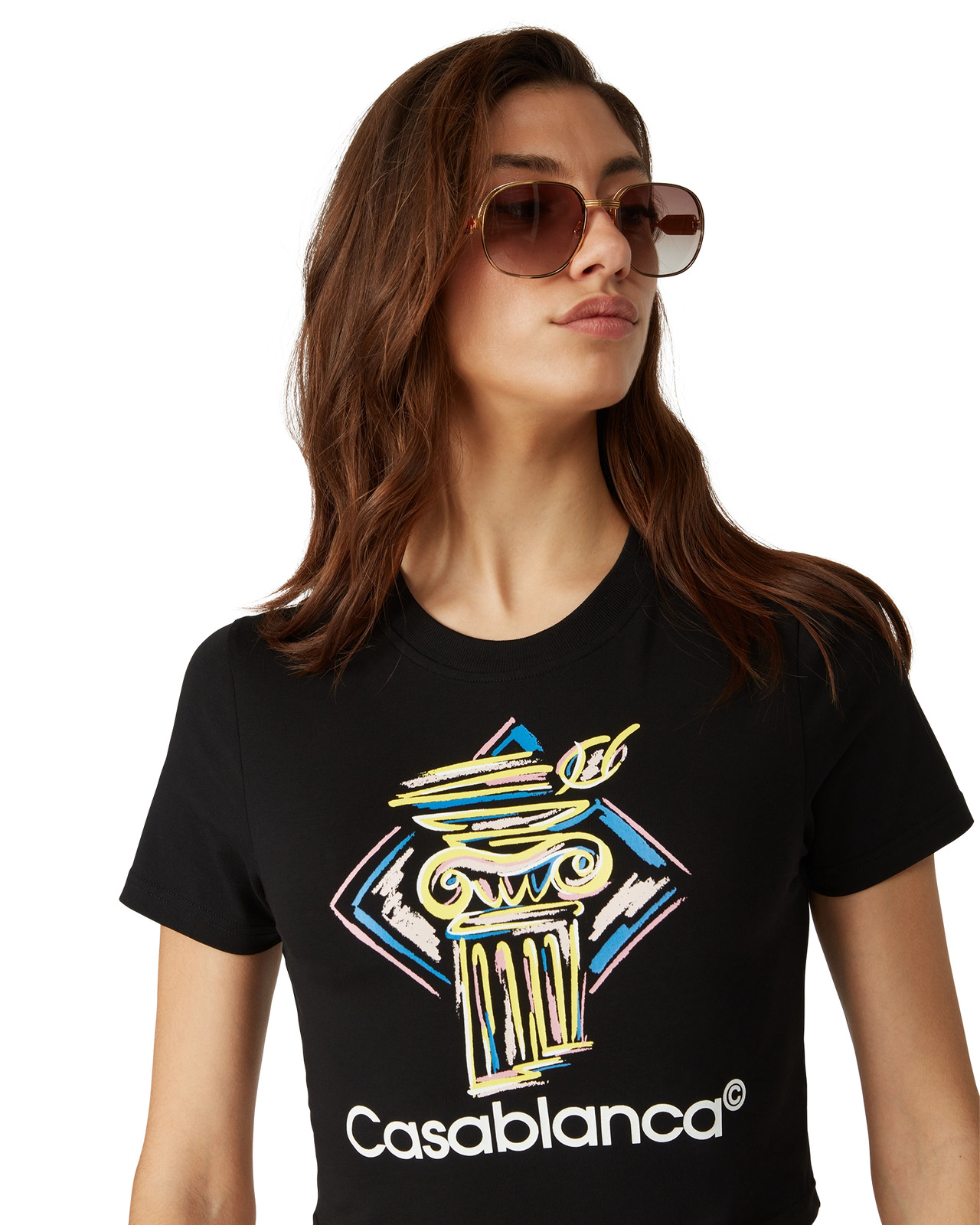 Diamond Column Baby T-Shirt | Casablanca Paris - 4