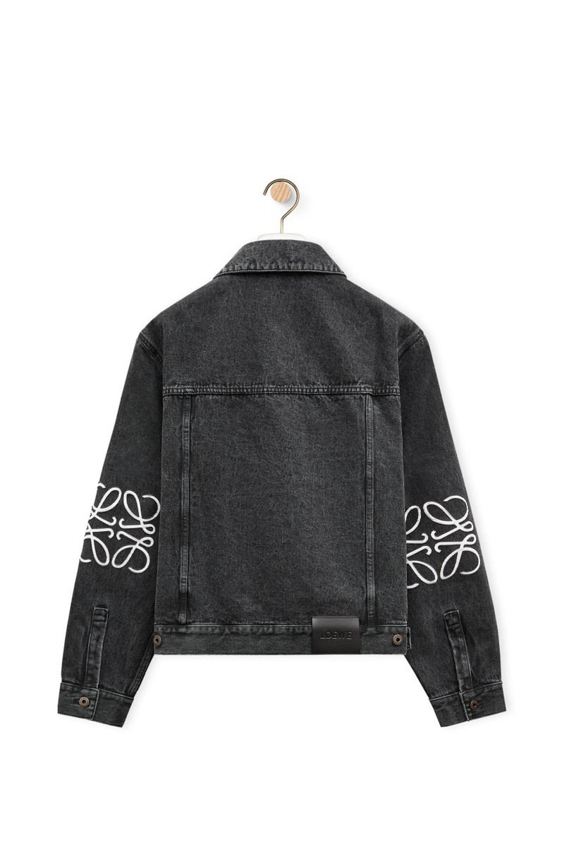 Loewe Anagram jacket in denim outlook