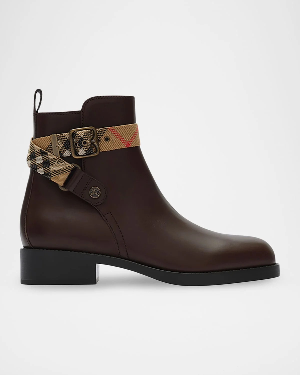 Huntley Leather Ankle Boots - 1
