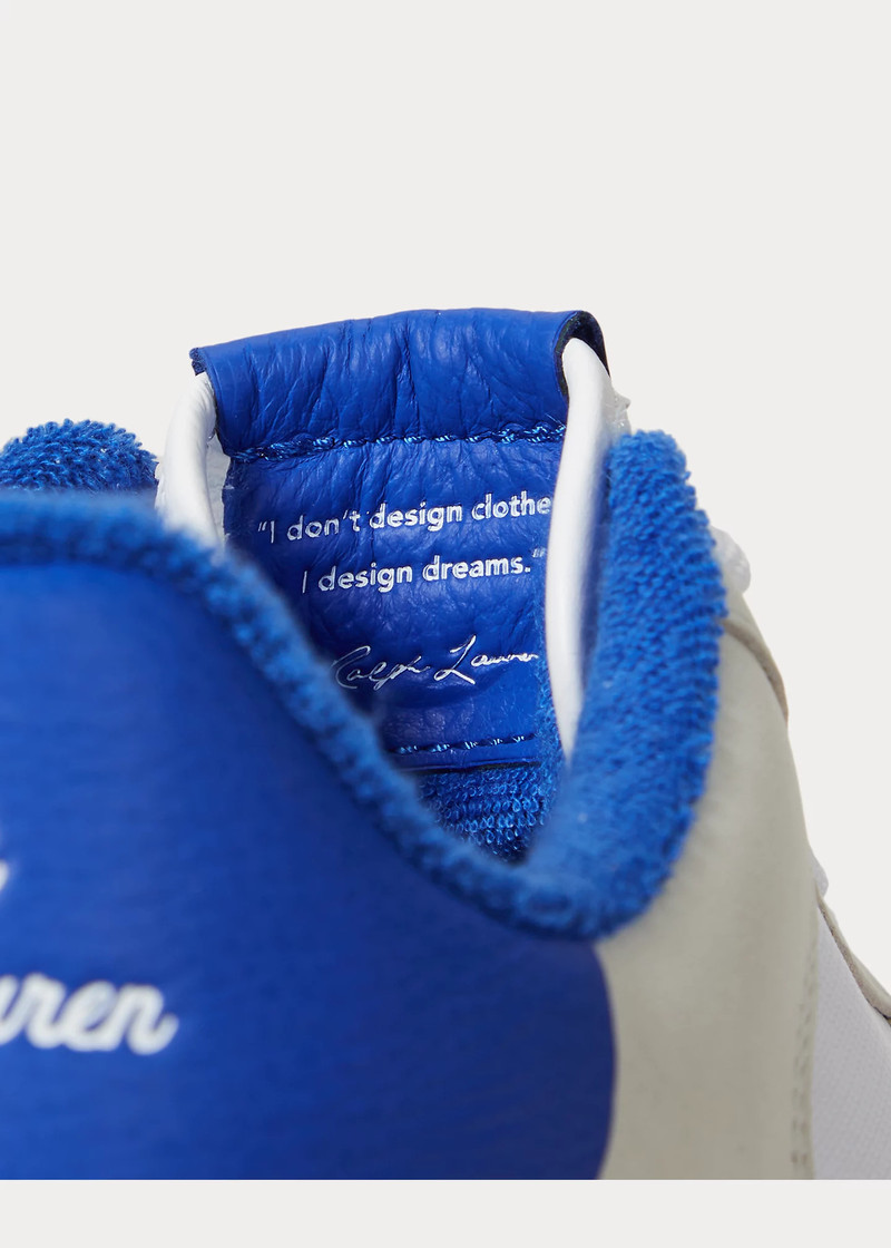 Masters Court Nubuck-Paneled Sneaker 5