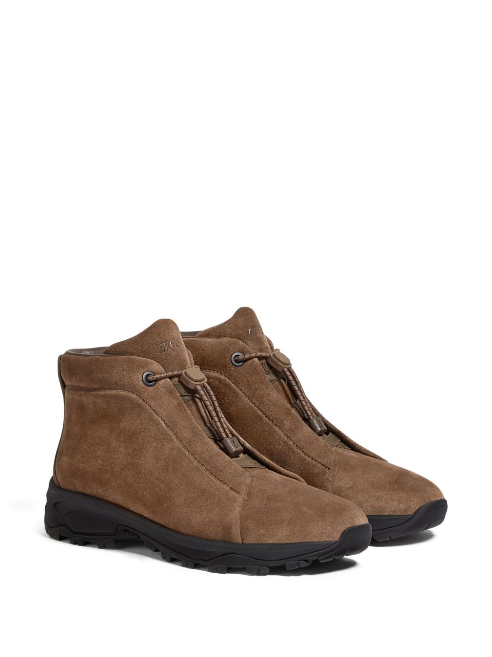 Triple Stitch Vetta suede boots - 2
