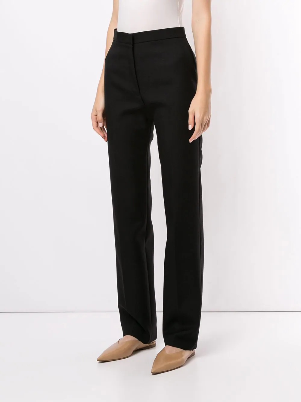 high-waist tailored trousers - 3