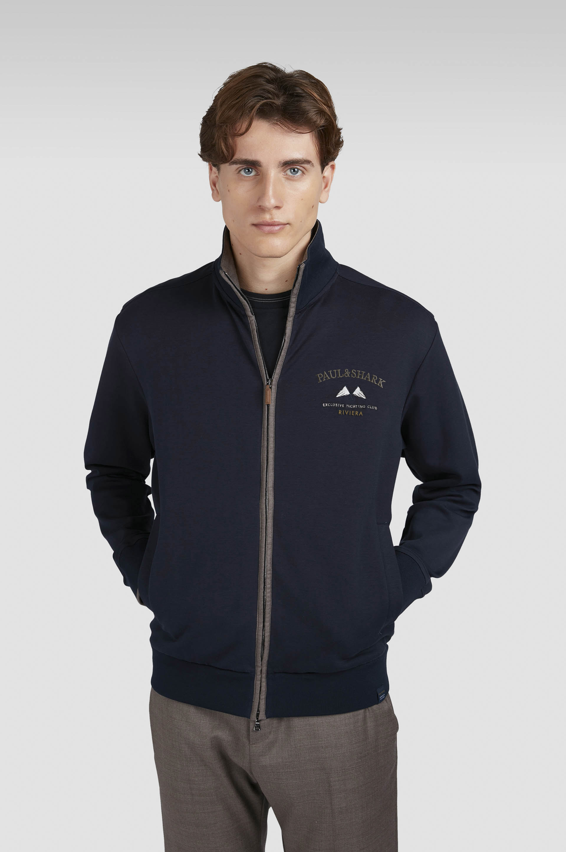 X-SOFT COTTON SWEATSHIRT WITH EMBROIDERY - 7