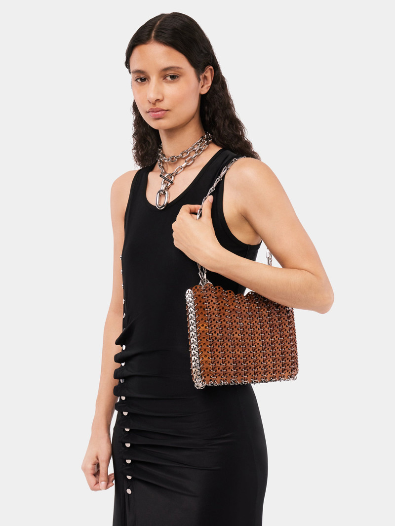 rabanne ICONIC 1969 BAG IN WOOD outlook