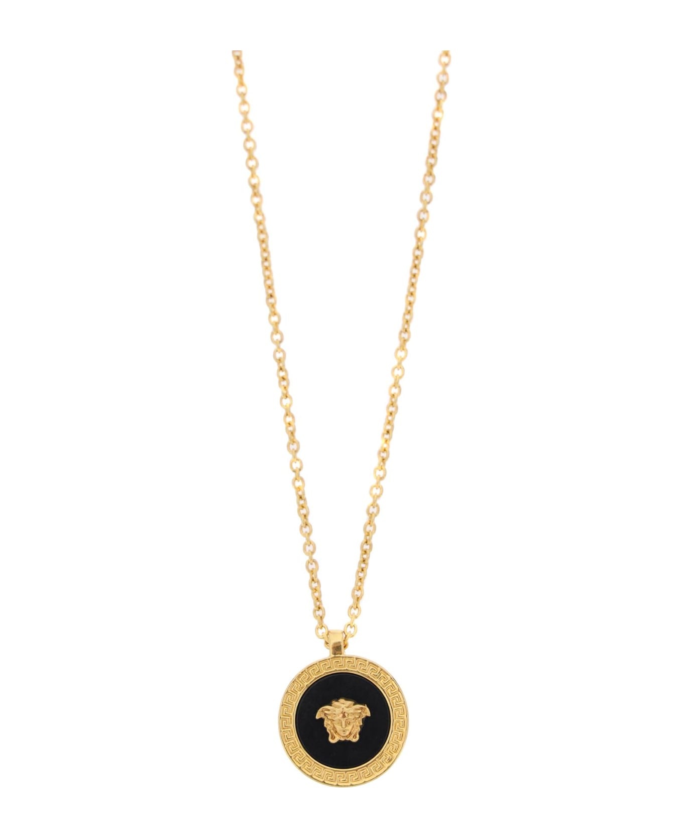'medusa' Gold Brass Necklace - 2