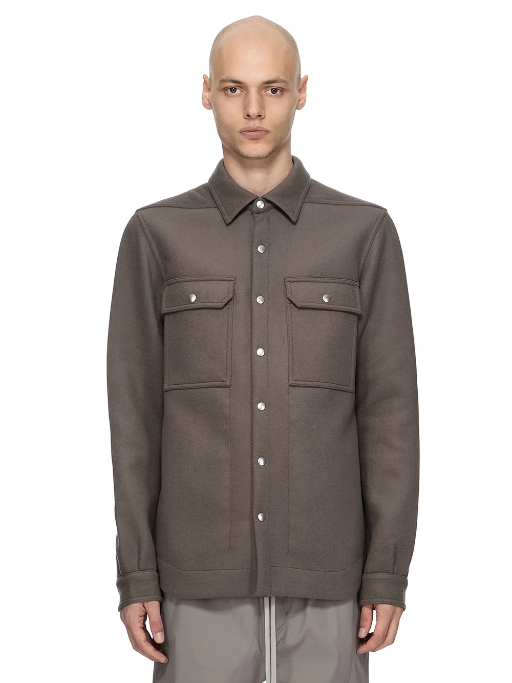 Rick Owens Press-stud Flap-pocket Jacket - 1